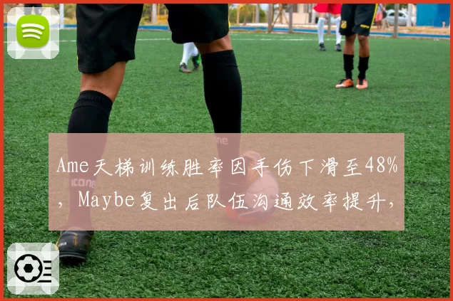 Ame天梯训练胜率因手伤下滑至48%，Maybe复出后队伍沟通效率提升，DOTA2双核伤后作用反转